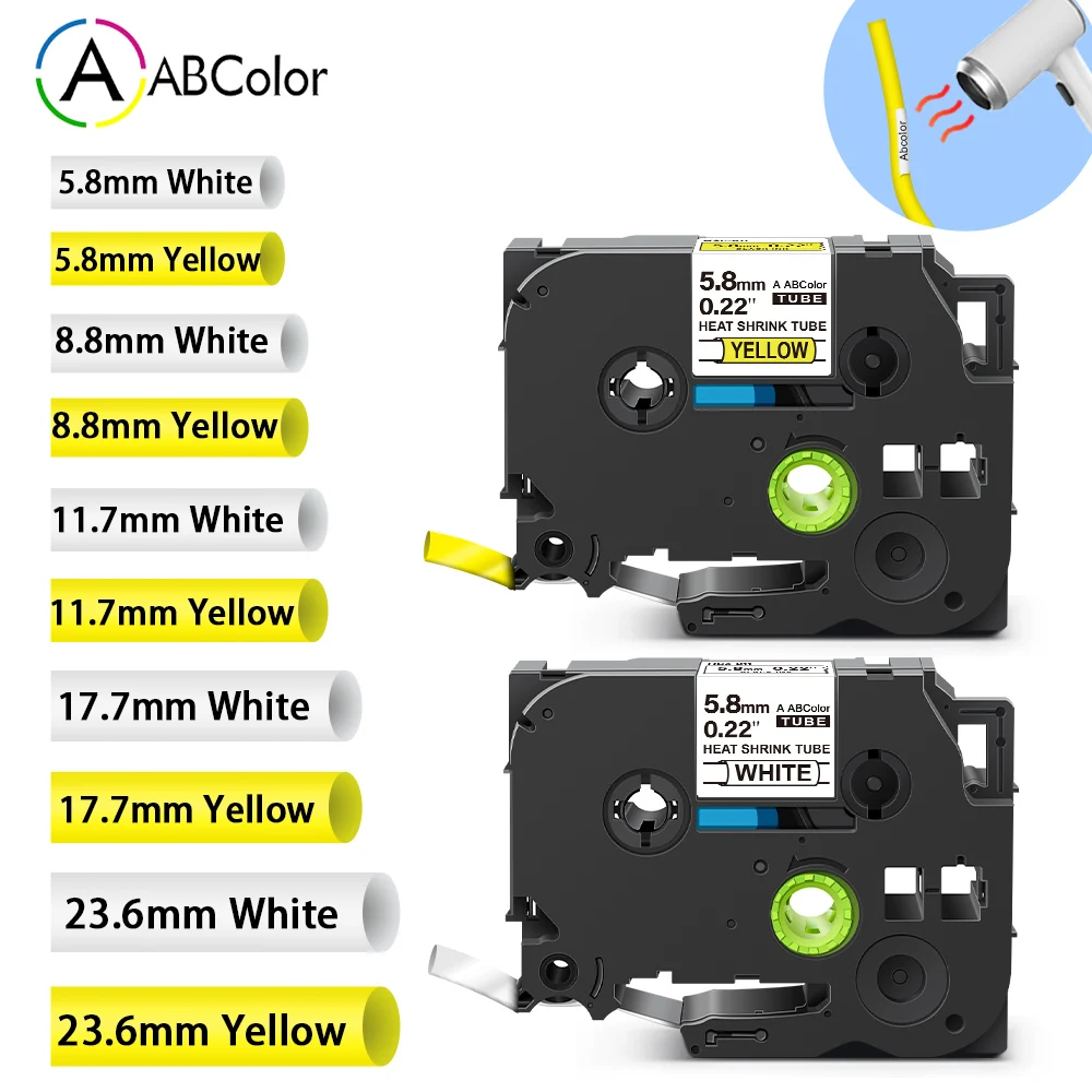 NineLeaf Compatible Pour Brother P-touch HSe-221 HSe221 HS221 HS-221