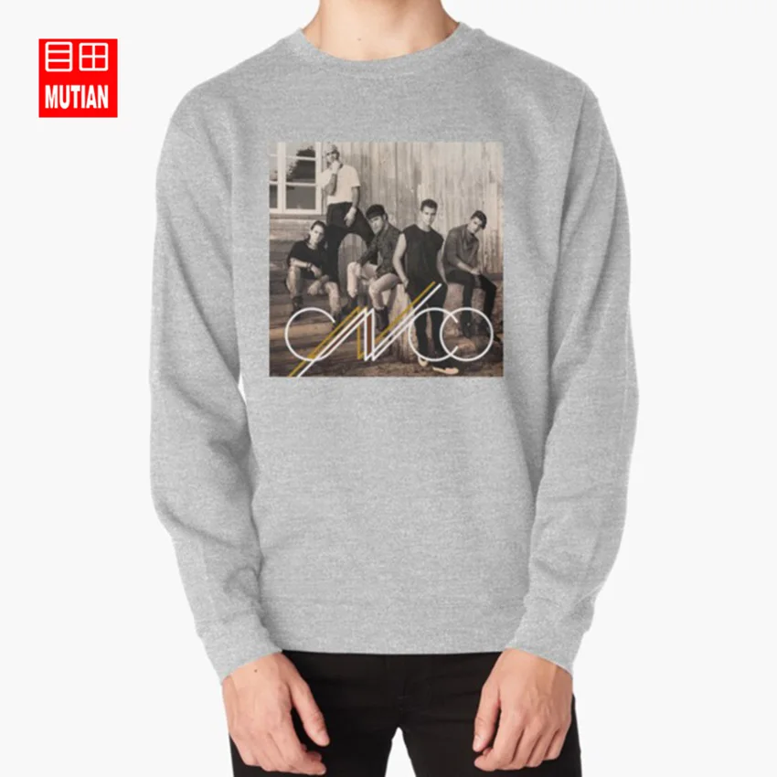 grey-sweatshirt CNCO альбом толстовки с капюшоном la banda richard camacho cnco cncomusic cnco альбом альбом zabdiel de jesus - Цвет: grey-sweatshirt