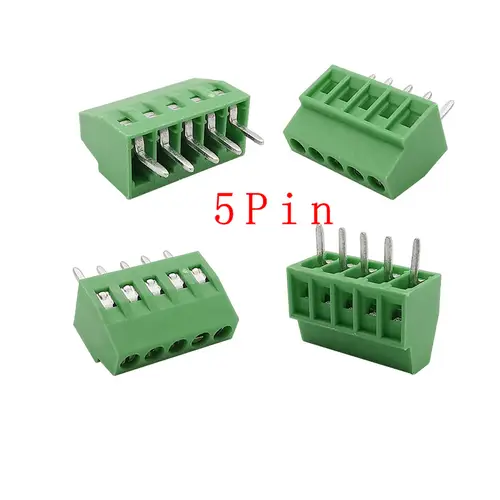 2.54mm/0.1" Pitch PCB Screw Terminal Block Connector 2P 3P 4P 5P 6P 7P 8P 9P 10P 12P 16Pin Terminals 150V 6A for 26-18AWG Cable - Image 14