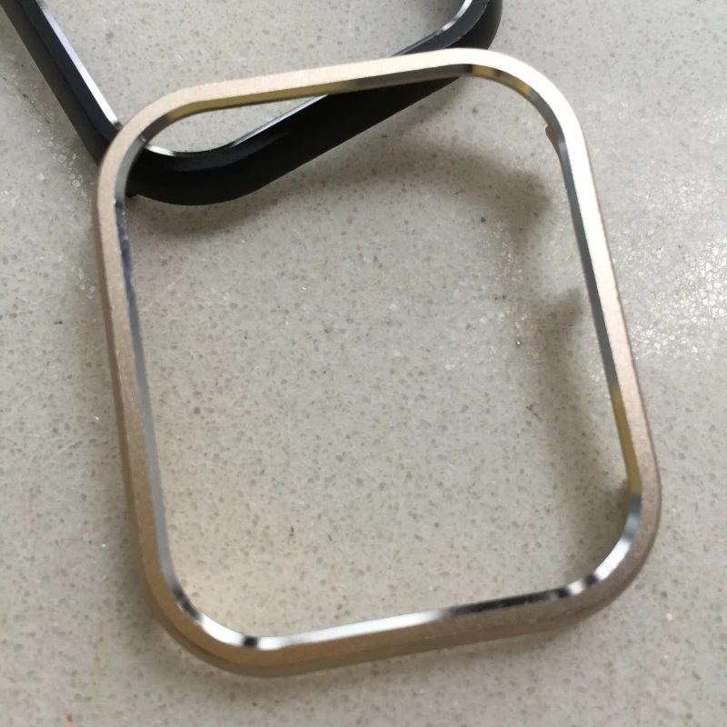 Аксессуары для наручных часов, алюминиевый чехол для Apple Watch Series 4, 5, 40 мм, 44 мм, Защитный металлический бампер для часов, чехол s - Цвет: Золото
