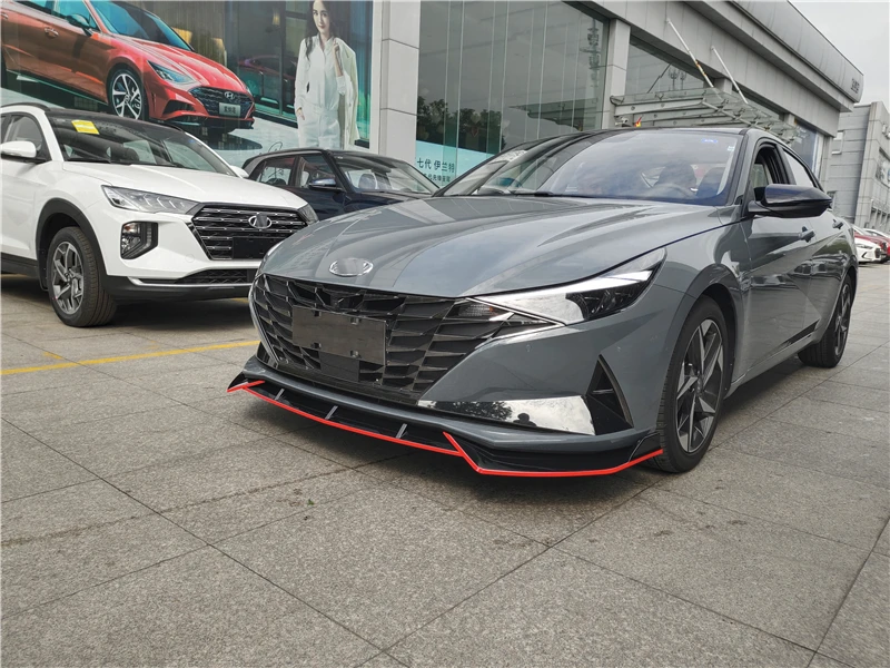 For Elantra Body Kit Spoiler 20212022 For Hyundai Elantra A ABS Rear