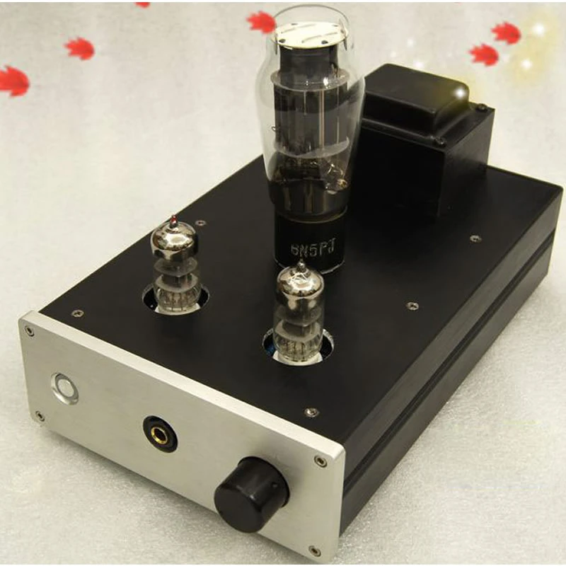 6N3 6N5P Headphone amplifier, drive impedance range 32 600 ohms