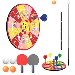 Multi-functional Detachable Elastic Table Tennis Trainer Anti-rollover Stable Single Self-training Ball Leisure Decompression Multi-functional Detachable Elastic Table Tennis Trainer Anti-rollover Stable Single Self-training Ball Leisure Decompression