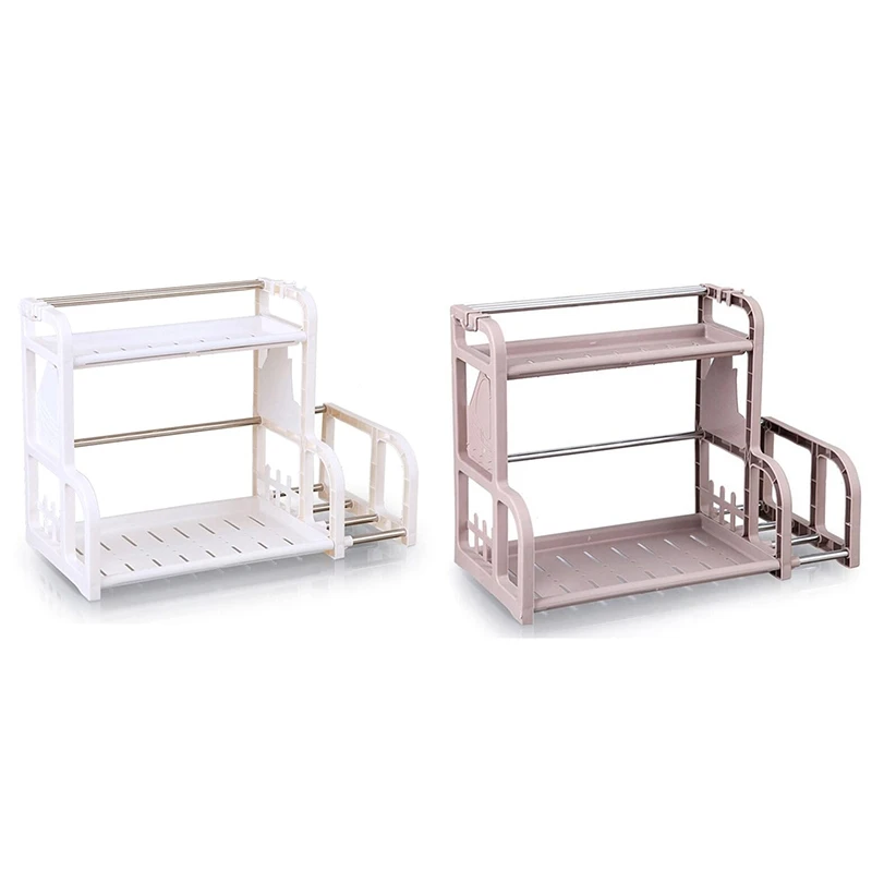 

Kitchen Shelf Seasoning Cans Shelf Kitchen Spice Rack Condiment Bottles Pepper Shakers Storage Rack Knife Fork Holder Organizer