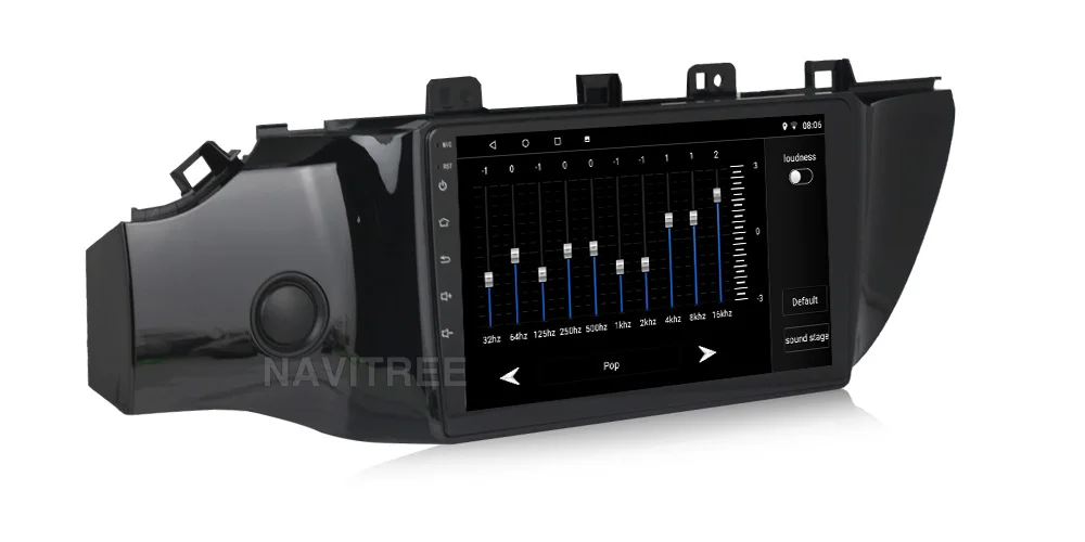 NaviTree 9 дюймов ips 1024*600 Android 9,0 автомобильный радио мультимедиа для KIA RIO K2 BT FM Mirrorlink gps Видео выход музыка