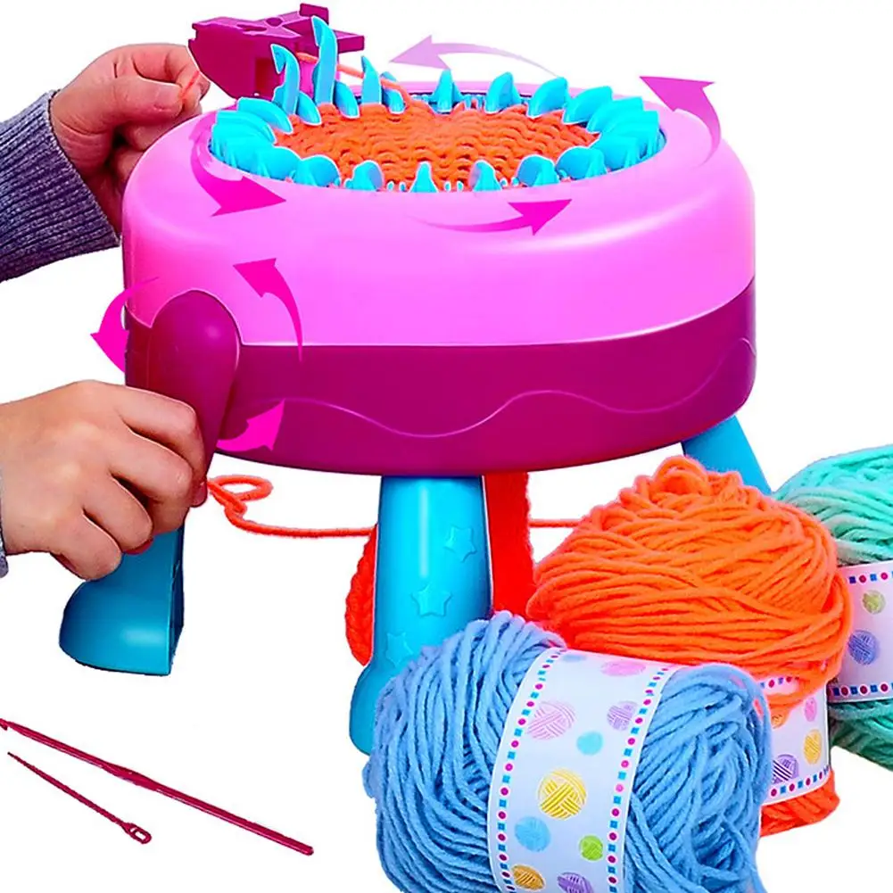 

Needle Positions Big Hand Knitting Machine Weaving Loom knit for Scraf Hat Children Educational Learning Toy Knitting Tools