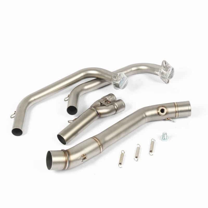 Motorcycle Exhaust Whole System Short Escape Muffler Tube Front Header Link Pipe for Yamaha YZF-R3 R25 - Image 6