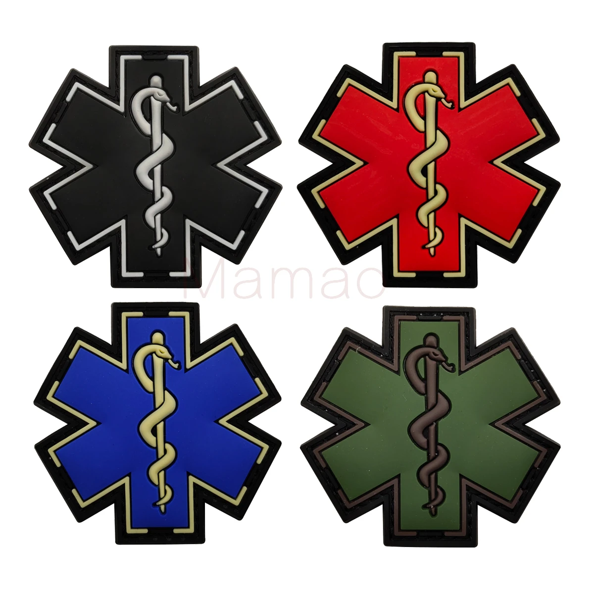 embroidery patch emergency technician paramedic military tactical badge JDUK