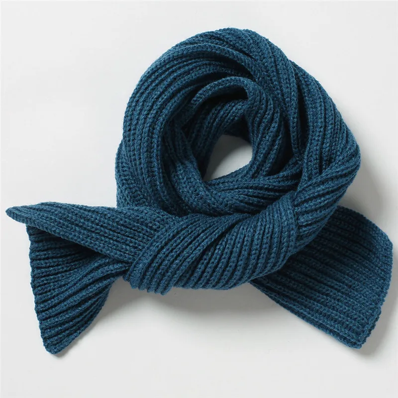 baby scarf Cute Boys Girls Baby Kid Fashion Knitted Scarf Autumn Winter Warm Solid Scarf #4S12 (5)