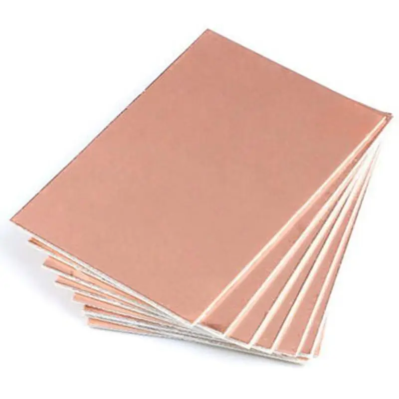 

DishyKooker 2/5/10PCS 10*15CM FR4 1.5MM Thickness Single PCB Copper Clad Laminate Board