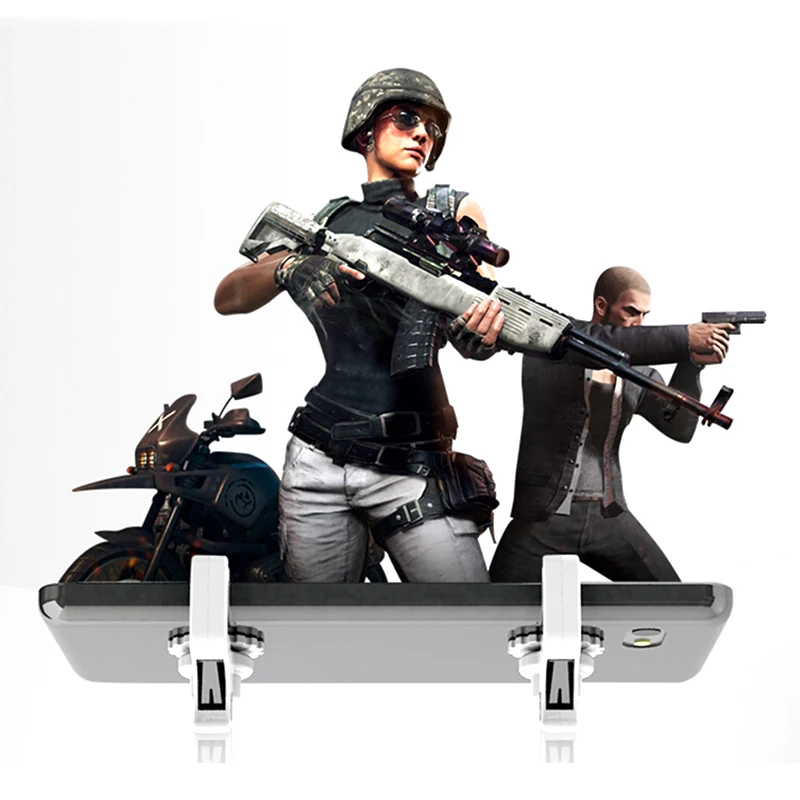 

Shooter Controller For PUBG Phone Game Trigger Mobile Game Fire Button Aim Key L1R1 Shooter Controller For PUBG