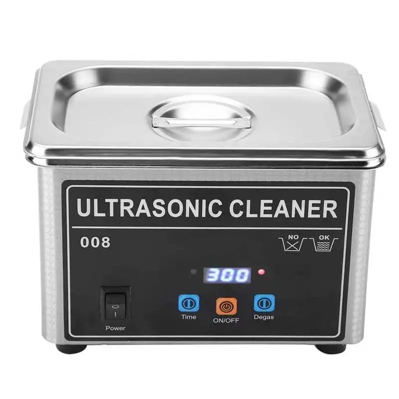800ml Ultrasonic Cleaner Digital Ultrasound Cleaning Machine Stainless