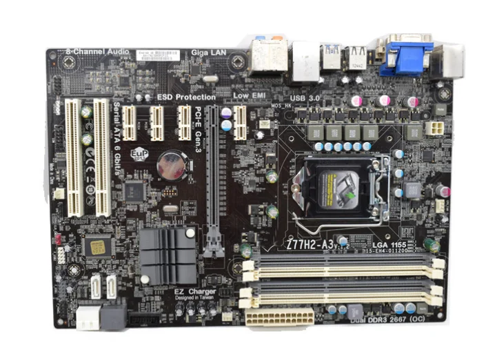 Тест предварительной отправки для материнской платы Elite Z77H2 A3 V: 1 2 LGA1155 ATX Z77|Пульты