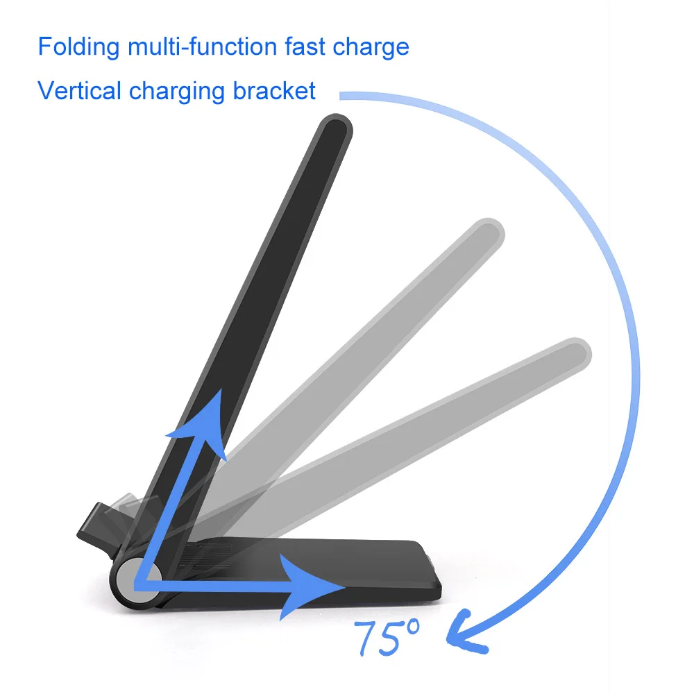 FDGAO Qi Wireless Charger Stand 15W Fast Charging for Huawei P40 P30 Pro Samsung S10 S20 iPhone 11 Pro X XS XR 8 Phone Charger 20