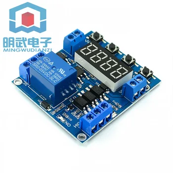 

Road relay module Delayed power off Trigger detection of upper and lower voltage limits Cyclic timing counting control XY-J05