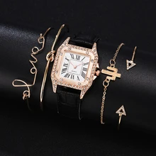 

Fashion Women Watches Bracelet Set Starry Sky Ladies Bracelet Watch Casual Leather Quartz Wristwatch Clock Gift Relogio Feminino