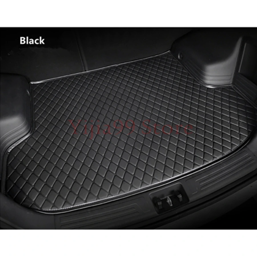 

Black New Car Rear Trunk Mat For Jeep Renagade 2014 2015 2016 2017 2018 Beige Coffe Cargo Tray Boot Liner Carpet Custom Fit