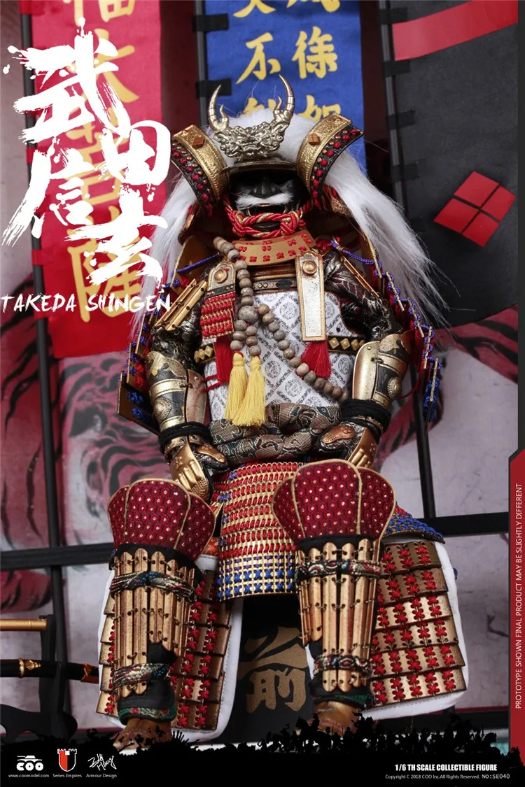 Сток SE039/SE040 1/6 Империя серии TAKEDA SHINGEN Тигр Кая фигурка DX стандартная/ограниченная версия модель для фанатов подарки