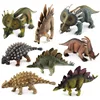 Figurines du parc du monde des dinosaures de Styracosaurus, Saichania stegosaure, modèle d'action, cadeau pour enfant garçon ► Photo 2/6