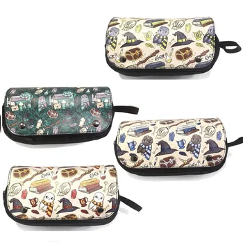 

Cartoon Harried Pencil Case Potters Woman Cosmetic Bag Stationery Storage Anime Figures Toy Children Xmas Gifts School Supplies