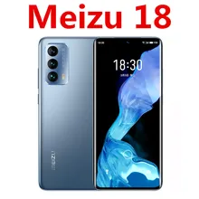 DHL Fast Delivery Meizu 18 5G Cell Phone 6.2" 3200X1440 120hz 12GB RAM 256GB ROM 64.0MP 30W Super Mcharge Snapdragon 888