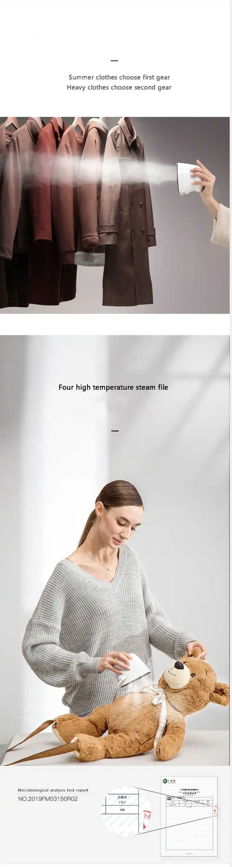 FLEXWARM 6.9903-1 Handheld Hanging Machine Portable Steam Iron Household Small FLEXWARM 6.9903-1 Handheld Hanging Machine Portable Steam Iron Household Small
