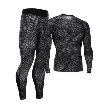 

GEJINIDI Thermal Underwear Set Long Johns For Male Female Warm Clothing Men Woman Winter Suit Wear Plus Size S-4XL Merino