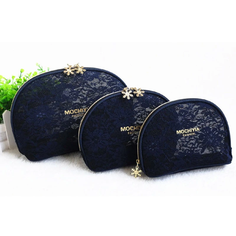 2020 Portable Travel Cosmetic Bag Shell Necessaries Make Up Case Organizer Beauty Toiletry Lace Letter Women Mini Handbag | Багаж и сумки