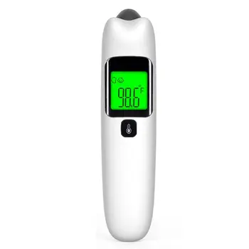

Digital Infrared Forehead Thermometer Handheld Non-Contact LCD Body IR Measuring Gun with Fever Alert Function Backlight