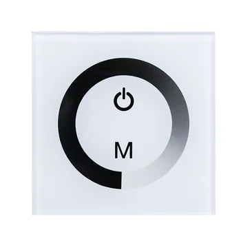 

DC 12V-24V Practical Stable Glass LED Light Manual Wall Mounted Universal Sensitive Touch Panel Easy Install Control Dimmer