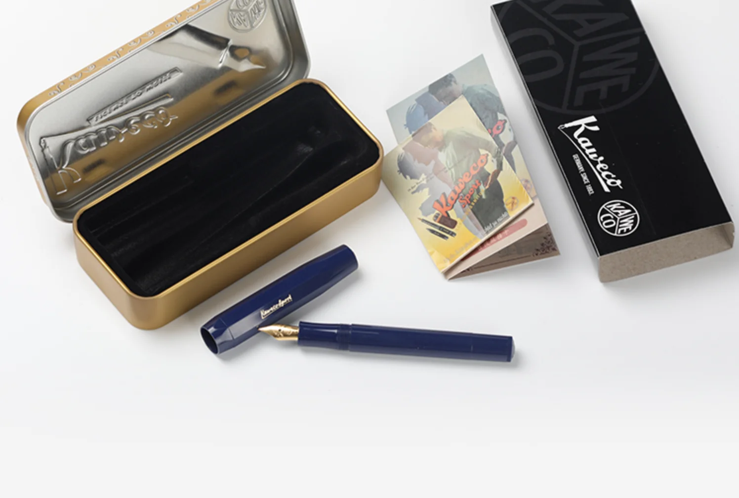 Kaweco-クラシックスポーツ,限られた色,ネイビーブルー,高品質の