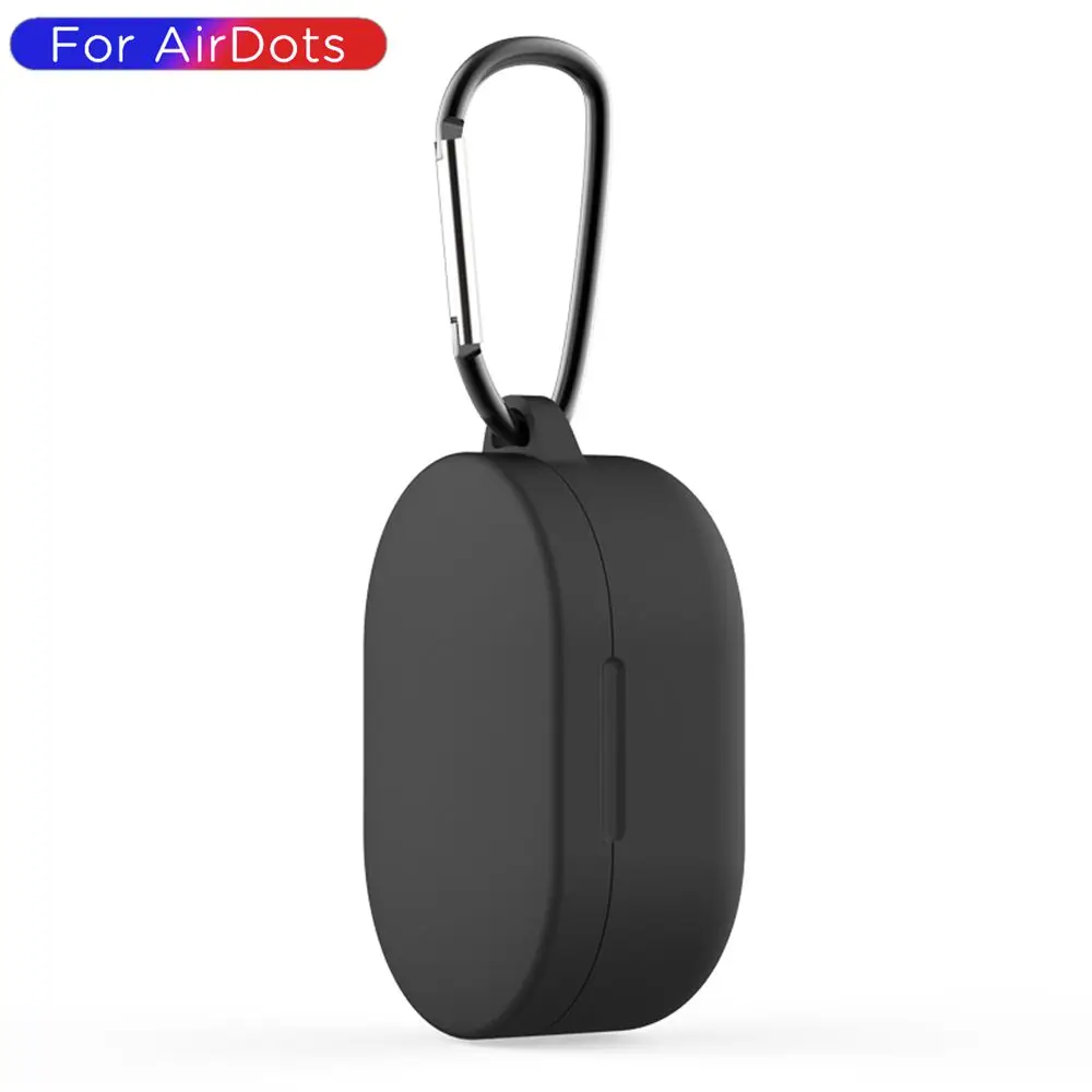Redmi Airdots защитный силиконовый чехол для Xiaomi Bluetooth наушники зарядная коробка защитный чехол для Xiaomi Airdots