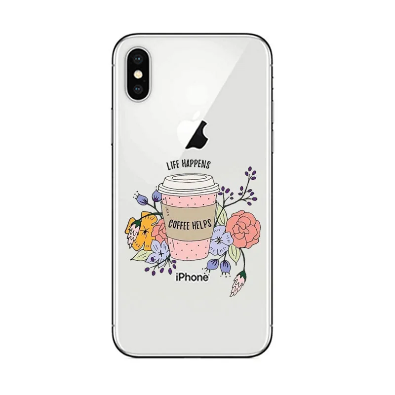 OK But First Coffee Силиконовый ТПУ чехол для телефона IPhone 12 mini X XR XS MAX 11 Pro 6s 7 8 PLUS 5S SE 2020
