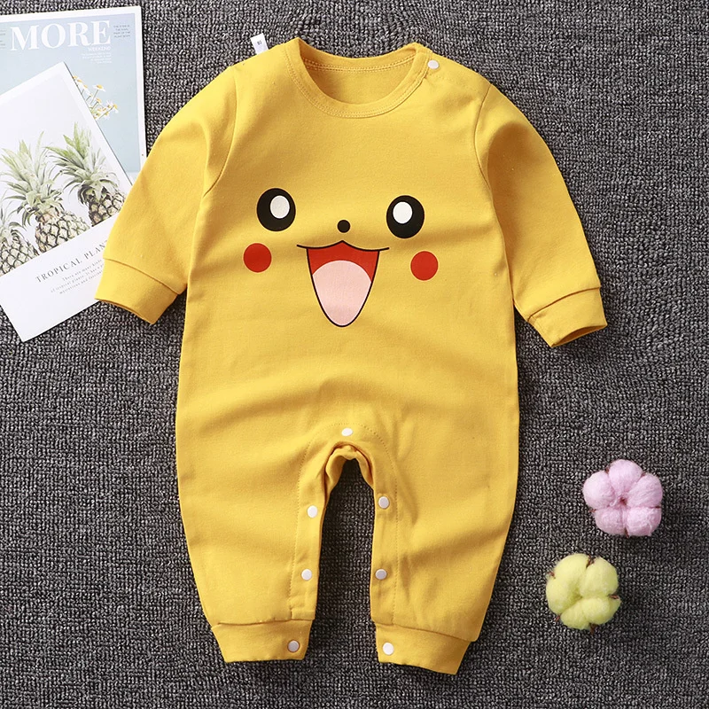 Hot Sales Baby Clothes Set Spring and Summer bodysuit Baby Boy Jumpsuit Baby girls Rompers Onesies Long Sleeve  Clothing Pajamas cheap baby bodysuits	 Baby Rompers