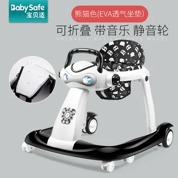 

baby waker child hand push can sit folding anti rollover function