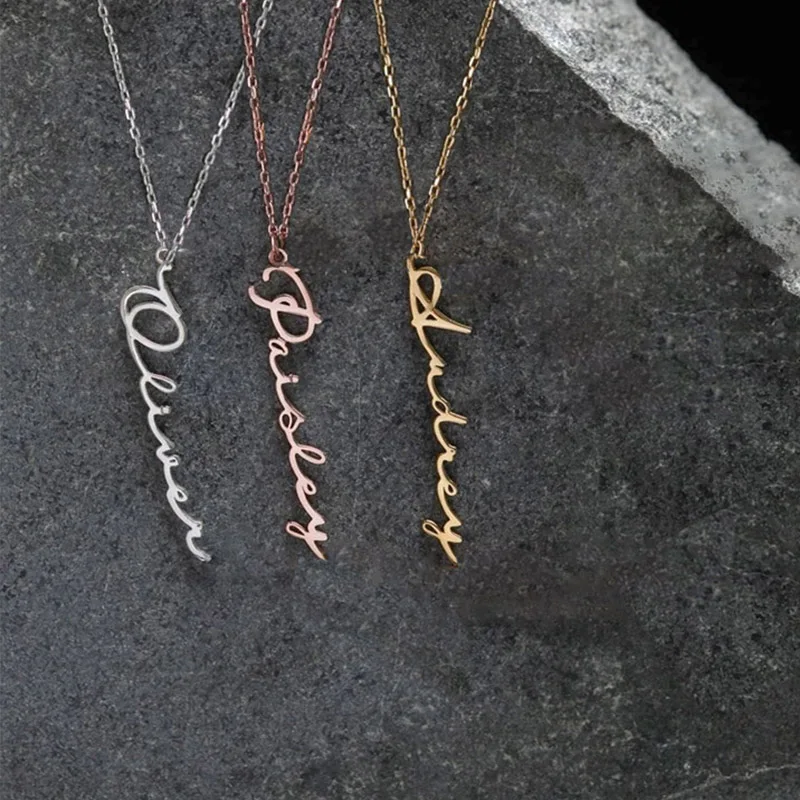 Personalized Handwritten name necklace 