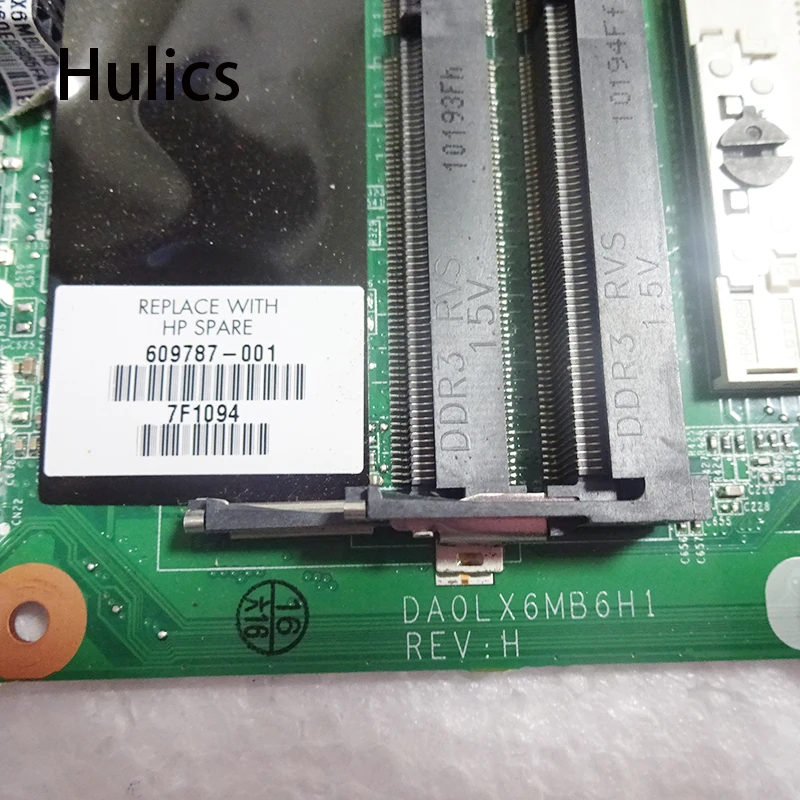 Hulics оригинальная материнская плата для ноутбука hp pavilion DV7T DV7-4000 609787-001 HM55 DDR3 DA0LX6MB6H1