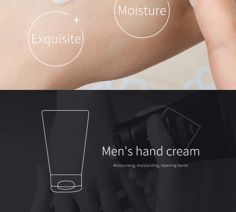 MANCODES 60g Moisture Hand Cream For Men Whitening Lotion For Hand Moisturizing Hand Cream Hands Care