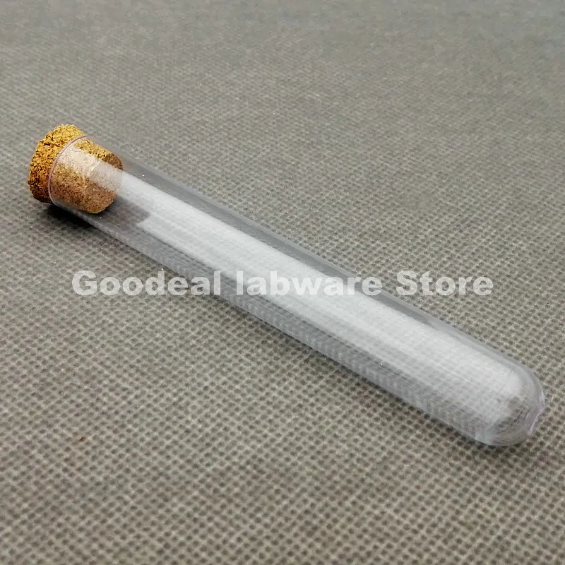 20pcs 30pcs 50pcs 16x100mm Transparent Plastic Test Tubes With Corks ,Party Candy Bottle with Round Bottom,Wedding Gift Vial