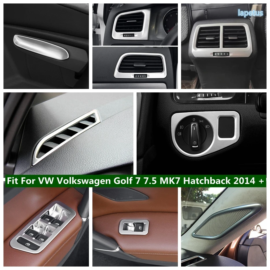 

Matte Interior Car Styling Accessories For VW Volkswagen Golf 7 7.5 MK7 Hatchback 2014 - 2019 Seat Adjustment Handle Cover Trim
