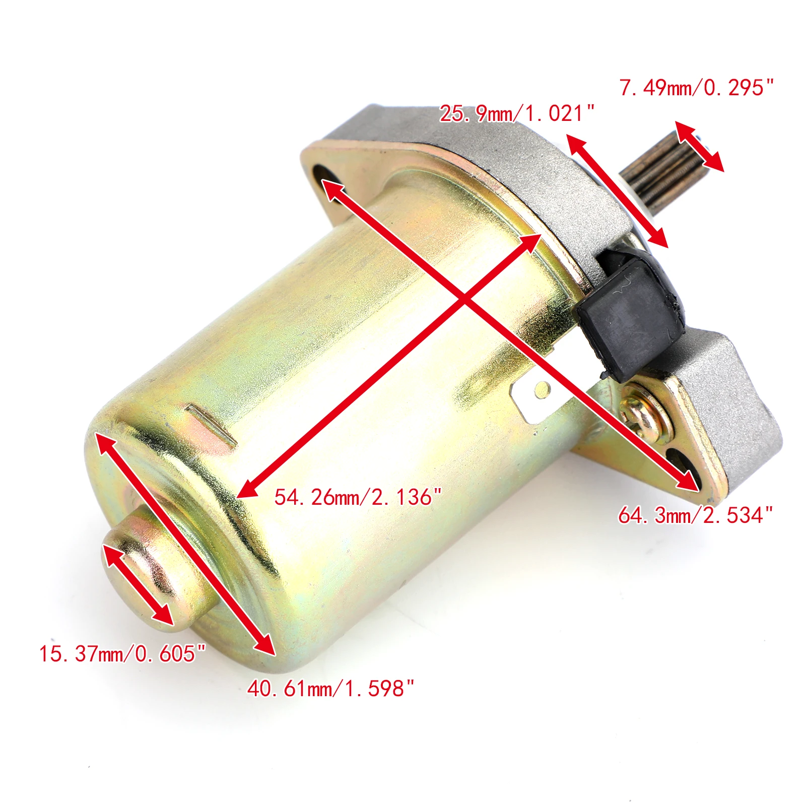 STARTER for YAMAHA CW50 ZUMA for APRILIA Amico Scarabeo 50 BENELLI ATALA BETA 50cc Scooters Accessories