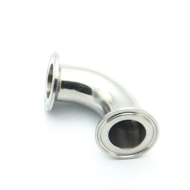 3//4/" 1/" 1-1//4/" 2/" 3/" SS304 anitary Welding Elbow 90 Degree Fitting for Homebrew