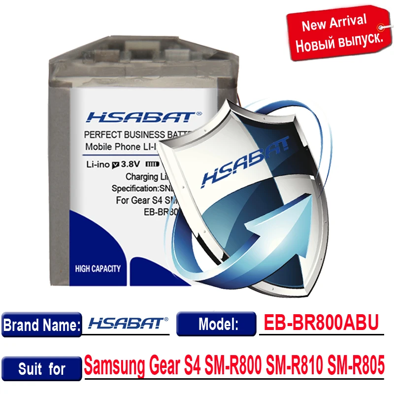 HSABAT 1000 мА/ч, EB-BR800ABU Батарея для samsung Шестерни S4 SM-R800 SM-R810 SM-R805
