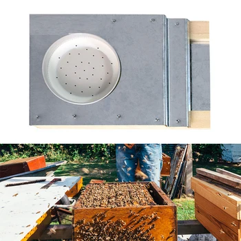 

Backyard Bees Feeder Beekeeping Tools Practical Outdoor Garden Home Wooden Portable Winter Survival Feeder Tools for Bees