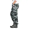 Camouflage Camo Cargo Pants Men Multi-pockets Baggy Combat Pants Men Casual Trousers Overall Army Military Tactical Pants Hombre ► Photo 2/6