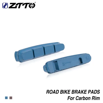 

1Pair Road Bike Brake Shoes Pads For CARBON RIMS Dura Ace Ultegra 105 Lightweight Composite materials braking pad Hot