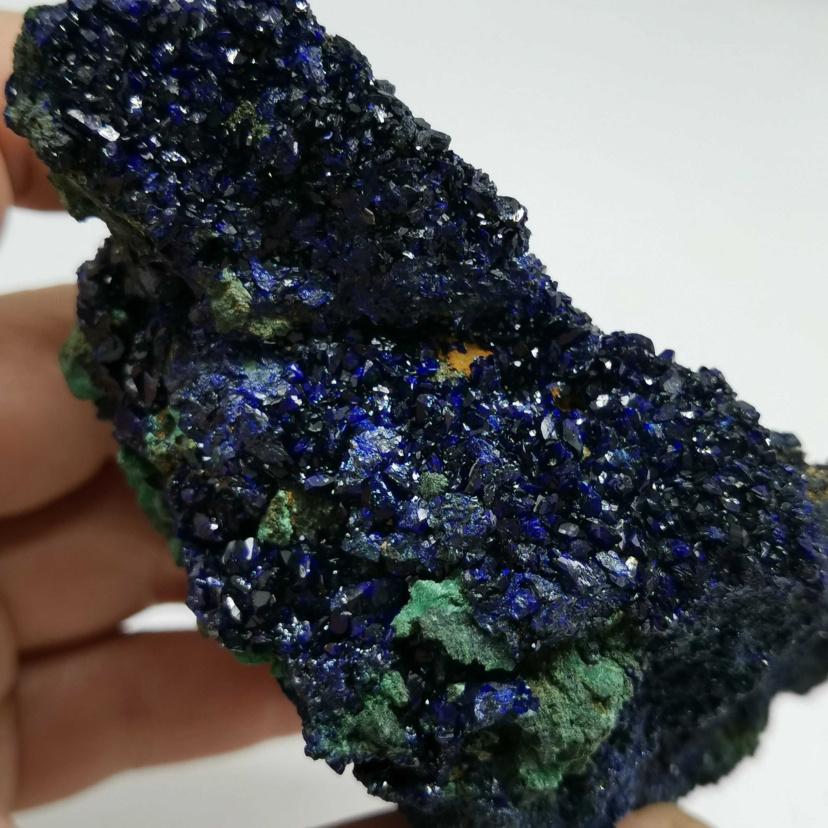 

2020 Promotional Price Healing Crystal 250g Azurite Malachite Specimen Energy Collector Stone #XT303