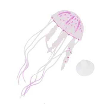 

Glowing Effect Aquarium Artificial Jellyfish Ornament Fish Tank Decoration
