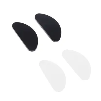 

5 Pairs Glasses Nose Pads D Shape Adhesive Silicone Nose Pads Non-Slip Glasses Accessories