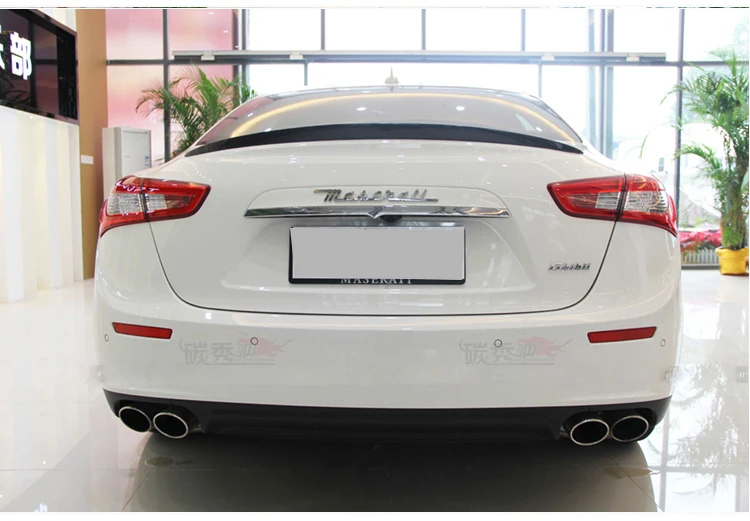 Подходит для Maserati Ghibli WALD спойлер из углеродного волокна